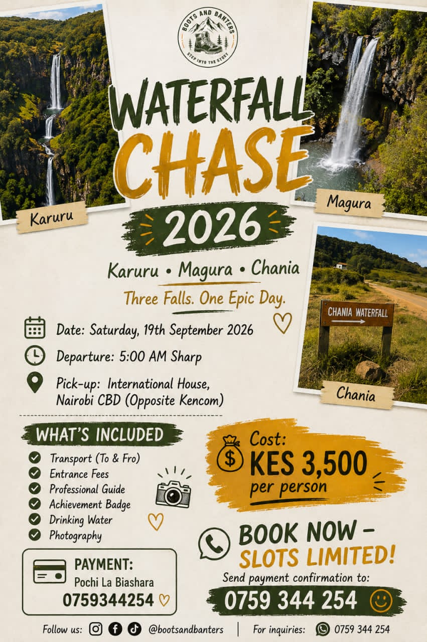 Waterfall Chase - Upcoming Hike